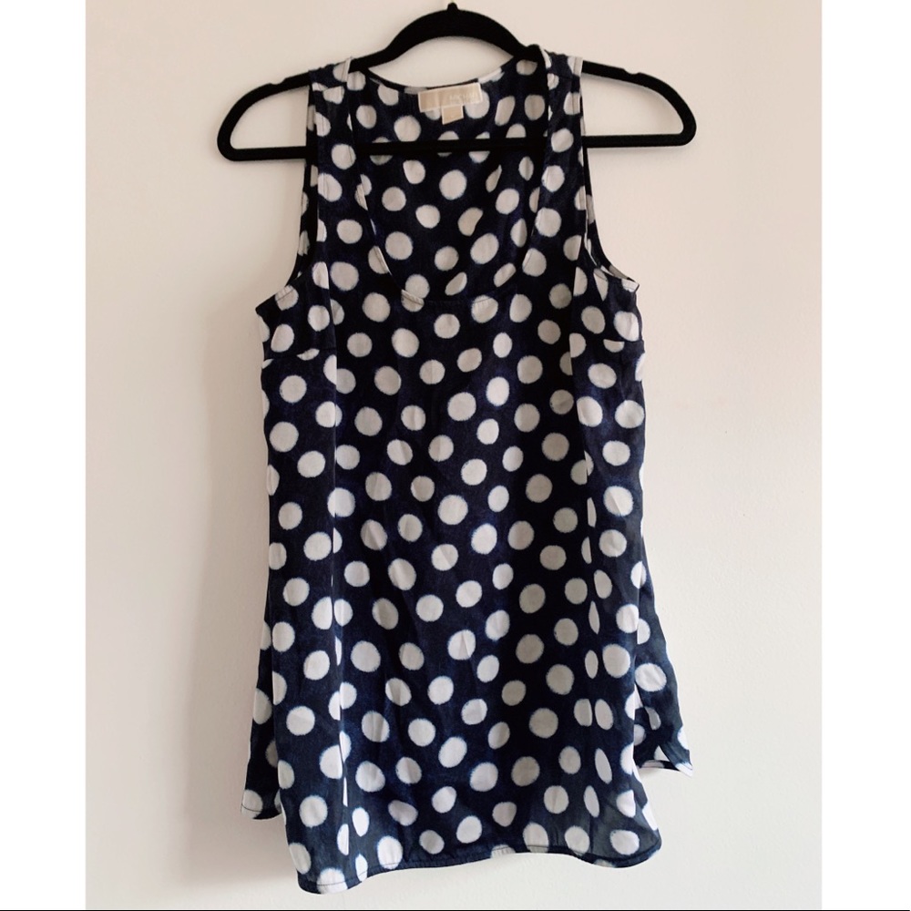 MICHAEL KORS POLKA-DOT BLOUSE